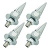 Temzzer Spike Number Plate Screws Car License Plate Bolt Holders