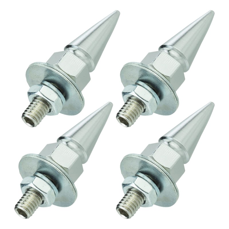Temzzer Spike Number Plate Screws Car License Plate Bolt Holders