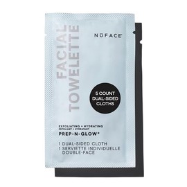NuFACE Toalla facial Prep-N-Glow 5 unidades