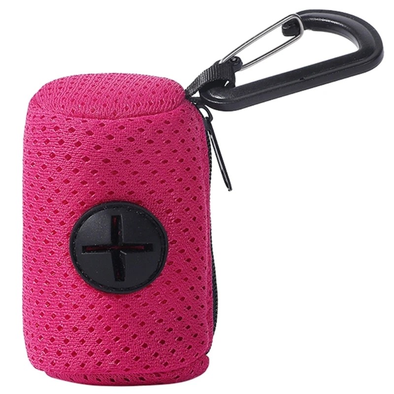 Dog Poop Bag Dispenser for Walking – Compact Leash Clip