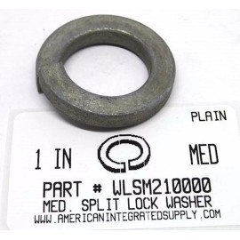 AMERICANINTEGRATEDSUPPLY.COM 1 inch Split Lock Washers Steel Plain (5)