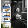 Veise Keyed Alike Door Knob & Single Cylinder Deadbolt Set,