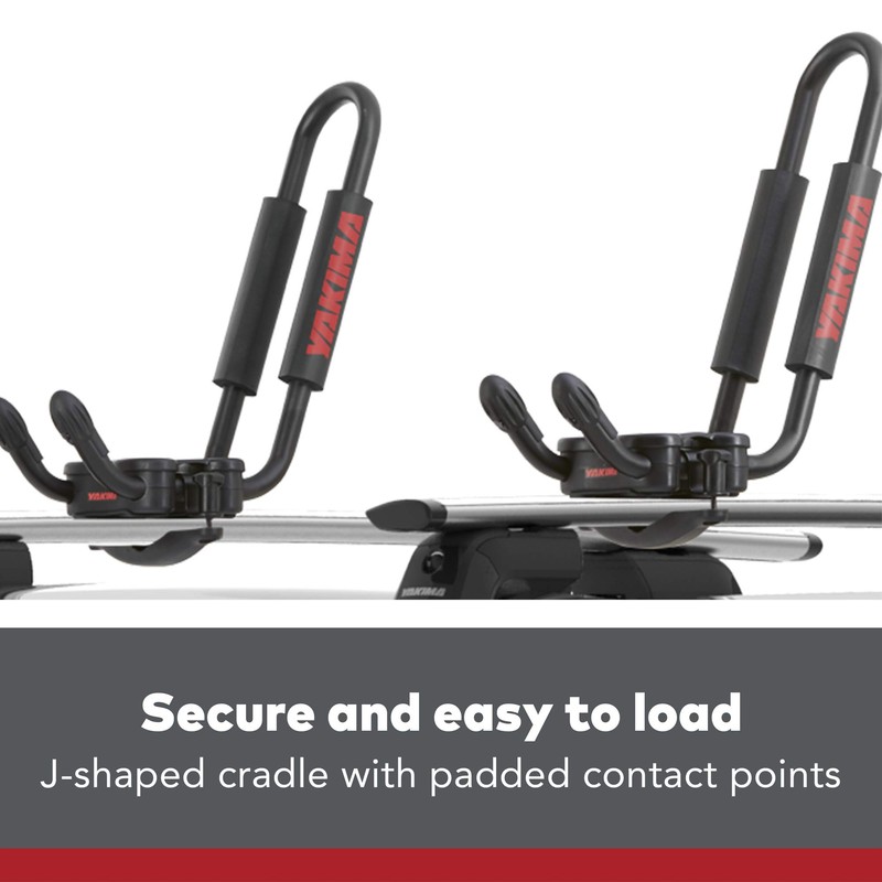 yakima - JayHook Rooftop Mounted Kayak Rack for Vehicles, Carries