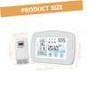 KONTONTY Wireless Weather Station Digital Thermometer Thermometer Portable Weather Station