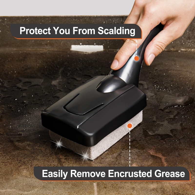 SHINESTAR Griddle Cleaning Kit for Blackstone, 12-Piece Flat Top Grill