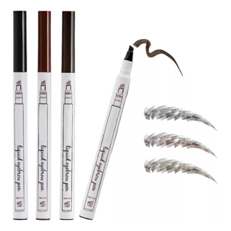 Plumón Para Cejas Lapiz Microblading Aspecto Natural Full Color #2