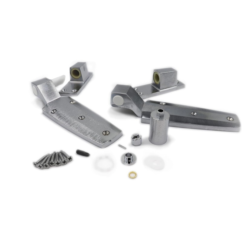 COMPONENT HARDWARE KEIL W60 SATIN CHROME REVERSIBLE LIFT OFF HINGE,