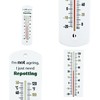 Thermometer World Greenhouse - 240 mm Classic Garden Gift For