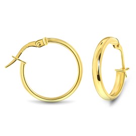 Miore Earrings Women Hoops Yellow Gold 9 Kt / 375