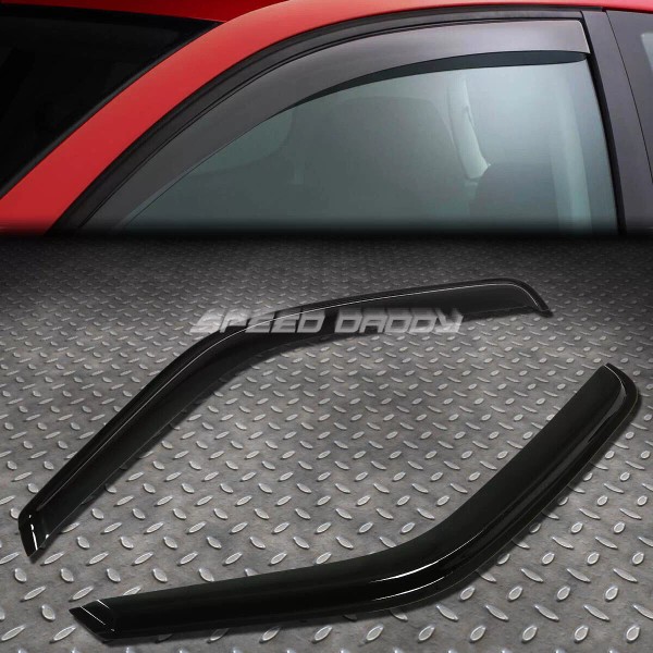 Speed Daddy FOR 96-24 EXPRESS/SAVANA SMOKE TINT WINDOW VISOR SHADE/SUN