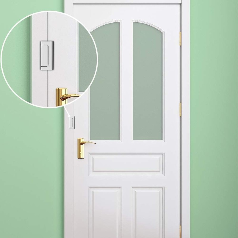 CRANACH Home Security Door Reinforcement Lock, 3” White – Child