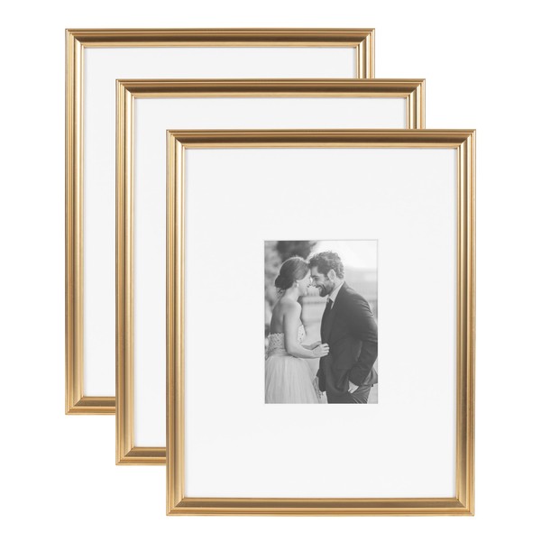 Kate and Laurel Adlynn Rectangle Picture Frame Set of 3,