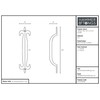 Hammer and Tongs - Antique Fleur De Lis Door Handle