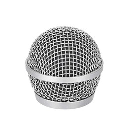 Cherjoury New Replacement Ball for Head Mesh Microphone Grille for Shure PG58 PG48 Accesso,Mic Receiver