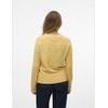 VERO MODA Women's Vmdoffy LS O-Neck Blouse Noos Blouse, Golden