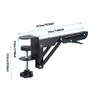 Niciksty Desk Extender Clamp for DIY Custom Wooden Desk Extender