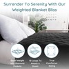 HomeSmart King Size Weighted Blanket - Premium Quality All Season