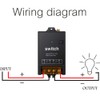 dstfuy Wireless Remote Switch 12V,1500M Meters Long Distance,DC 12V/24V/48V/72V /40A