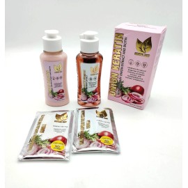 Natural Sant Keratin Hair Treatment Onion Duobox 120 ml - Onion Rosemary and ...