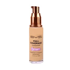 Base de maquillaje líquida de alta cobertura BYS Full Coverage Foundation Medium Beige