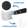 Hanaive 2 Pack Rocker Knives for Disabled Sharp Steak Knives