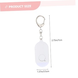 COHEALI Personal Alarm Flashlight Women Outdoor Survival Gear Keychain Safety Alarm