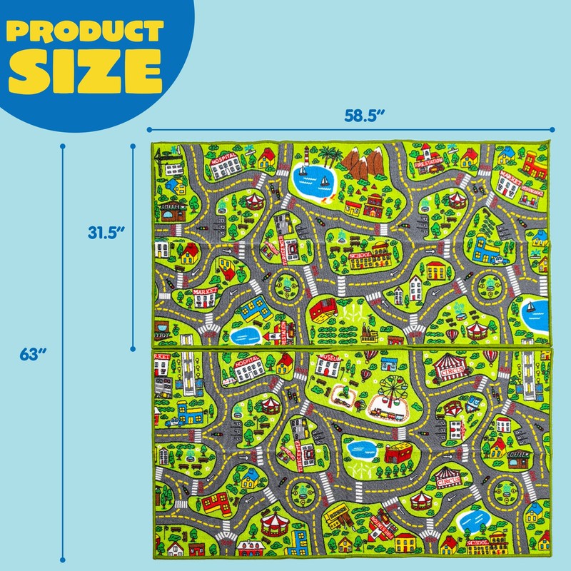JOYIN Play Mat 80 x 150 cm for Children from