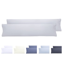 Todocama Set of 2 Extra Soft Hypoallergenic Microfibre Pillow Cases