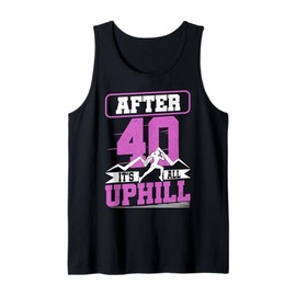 Funny Running Shirt 40 Years Old 40th Birthday Gift Tank Top