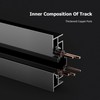 Removable Electrical Outlet Track System 8000W High Power Track System