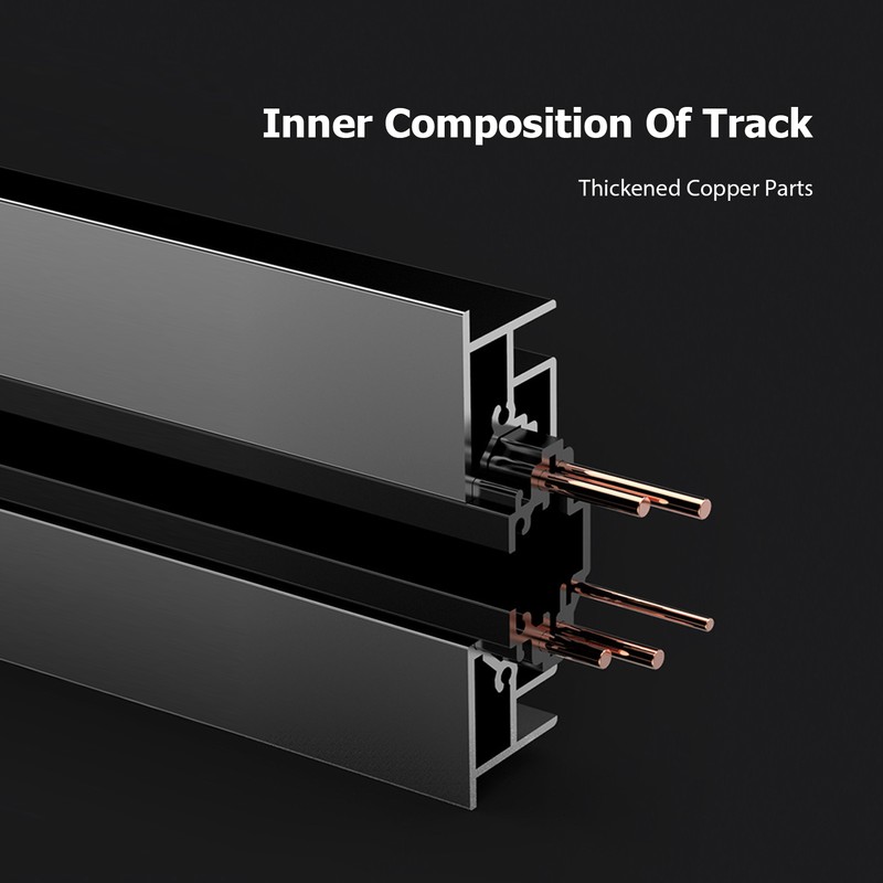 Removable Electrical Outlet Track System 8000W High Power Track System