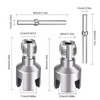 Pipe Tap Set, 1/2 and 3/4 Inch Tap Pipe Tap