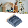 Dollhouse Cabinet Miniature Model Fine Workmanship Composite Wood Miniature Display