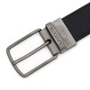 Lacoste 80080 Men's Genuine Leather Belt [01] Black, 01: Black