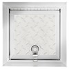 RecPro RV Square Baggage Door | Diamond Surface Plate |