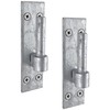 IRONTITE® Hooks On Plates Gate Hinges with 12mm Pin to