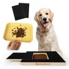Dog Nail Scratch Board w/Washable Treat Tray-Easy to Clean Design-Dog