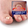 Cyprus Clear Winding Nail Tape, 10 Sheets, TPY Thin Transparent