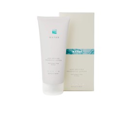 Zents Age Defying Probiotic Lotion (Water Fragrance) Anti-Aging Body and Hand Cream with Organic Shea Butter & Hyaluronic Acid, 6.4 fl oz