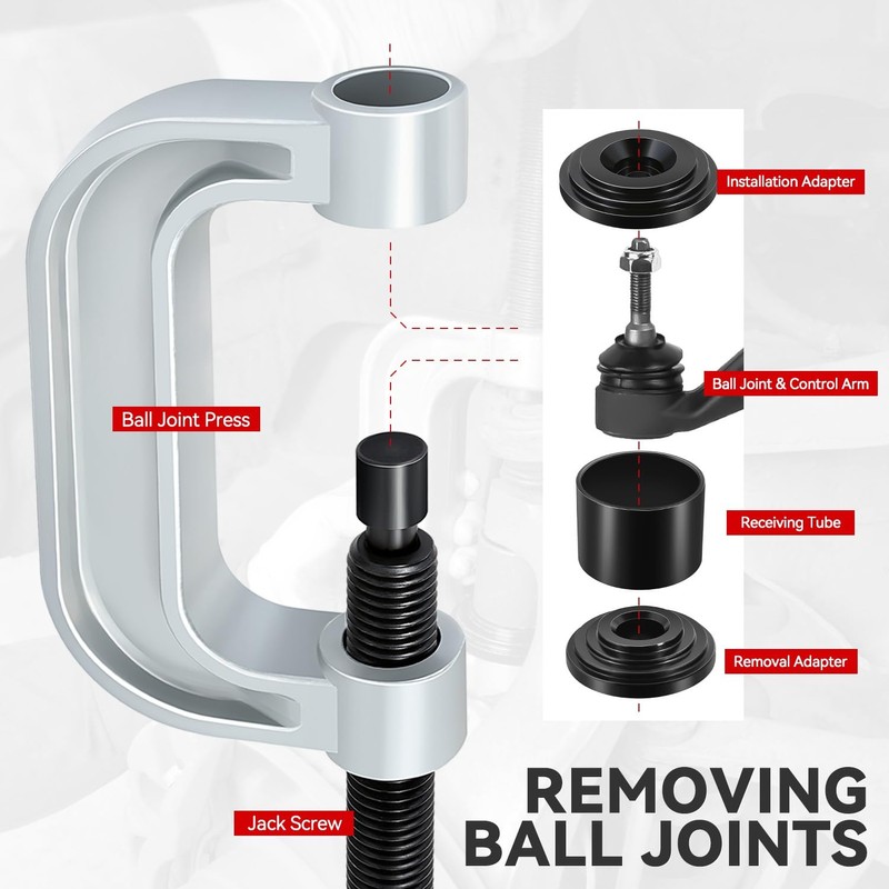 Auto Dynasty 21Pcs Heavy Duty Ball Joint Separator Press Removal