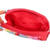 mini pouch with pocket, Pop Flower
