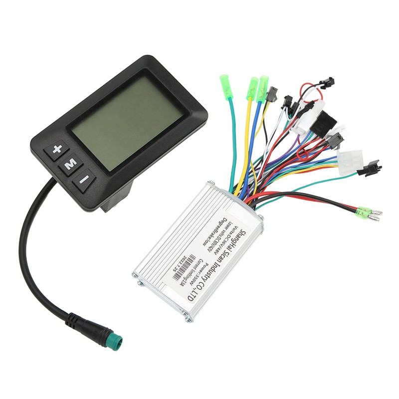 36V 48V 350W Electric Bike Brushless Motor Controller LCD Panel