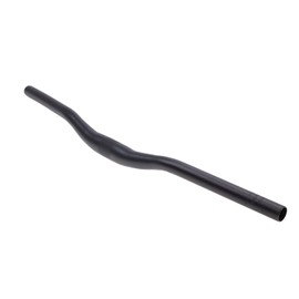 Promax Bicycle Handlebar 640 mm Wide MTB Aluminium Diameter 31.8 mm Riser Bar Black