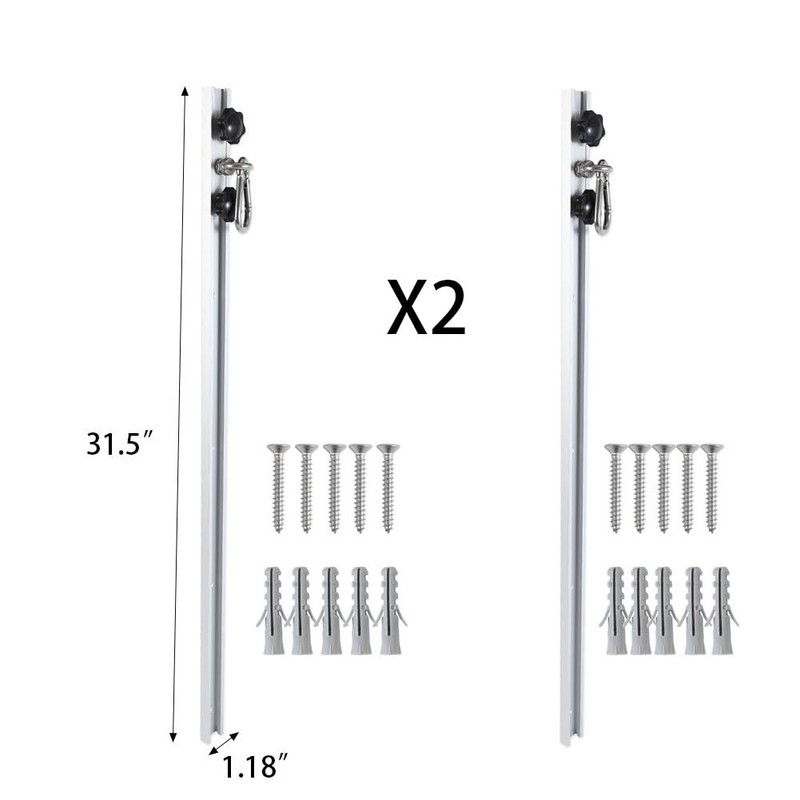 Resistance Band Wall Anchor,Gym Resistance Bands,djustable Workout Wall Anchor System,for
