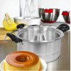 Bene Casa Aluminun Flan Mold Double Boile with Glass Lid