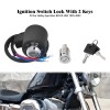 YHMTIVTU Ignition Switch Lock with Key Fit For Harley Sportster
