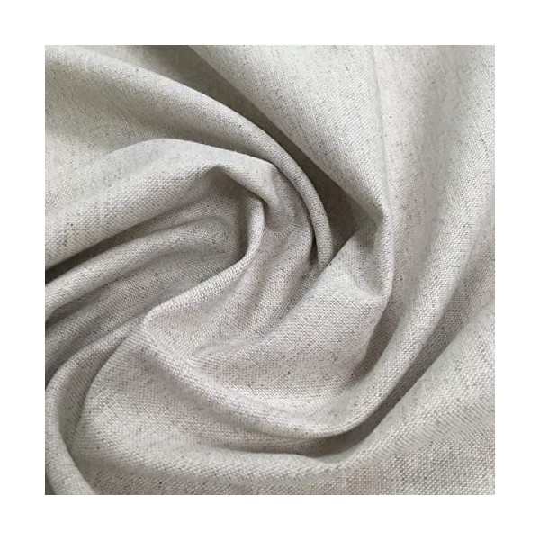 Kt KILOtela - Plain Half Panama Fabric - 100% Cotton