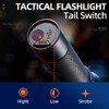 SuperFire F1-X Rechargeable LED Flashlights，Small Tatical Flashlight，Zoomable Flashlight for Home，Camping,