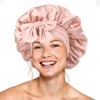Silk Bonnet for Sleeping Women Double Layer Satin Bonnet Hair