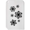 Azeeda 'Falling Snowflakes' Plastic Ice Scraper (IC00027946)